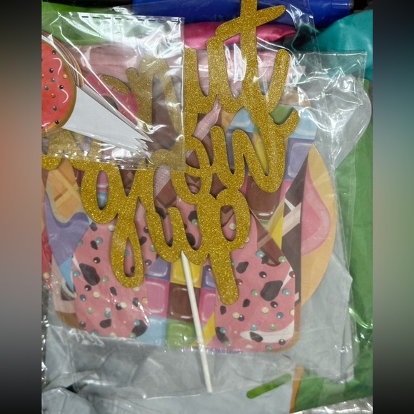 Donut Grow Up Birthday Decor Set - Picture 2 of 4